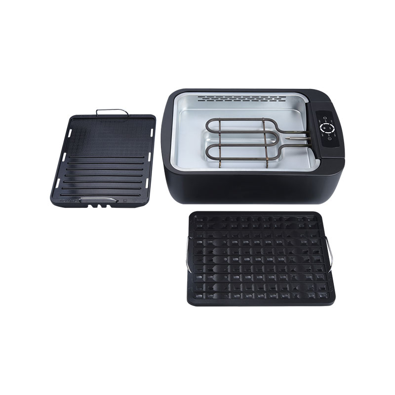 Røgfri serie: WT-ISG802 elektrisk røgfri grillpande med temperaturkontrol