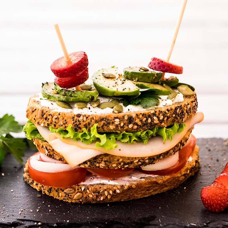 Udskiftelig tallerkensandwichmaskine