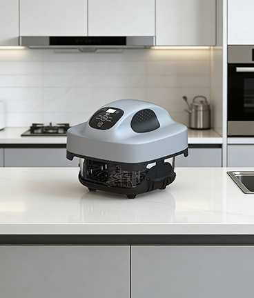 Air Fryer i glas
